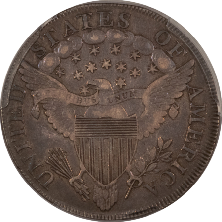 CAC Approved Coins 1799/8 DRAPED BUST DOLLAR, 13 REVERSE STARS – PCGS VF-35 CAC ORIGINAL WHOLESOME!