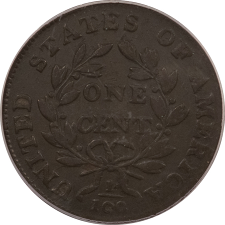 Draped Bust Large Cents 1802 DRAPED BUST CENT – PCGS VF-25, OLD GREEN HOLDER & PREMIUM QUALITY!