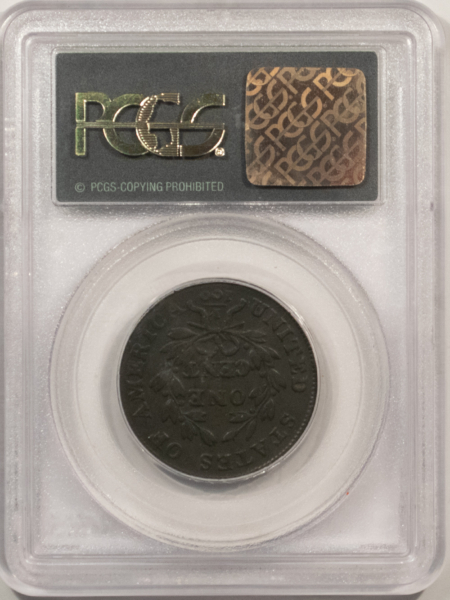 Draped Bust Large Cents 1802 DRAPED BUST CENT – PCGS VF-25, OLD GREEN HOLDER & PREMIUM QUALITY!