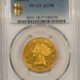 $5 1916-S $5 INDIAN GOLD HALF EAGLE – NGC AU-55