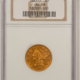 $5 1847-C $5 LIBERTY GOLD HALF EAGLE – NGC AU-53, WELL-STRUCK CHARLOTTE ISSUE!