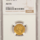 $2.50 1845 $2.50 LIBERTY GOLD QUARTER EAGLE – PCGS XF-40, SCARCE DATE!