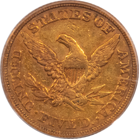 $5 1861 $5 LIBERTY GOLD HALF EAGLE – PCGS VF-35