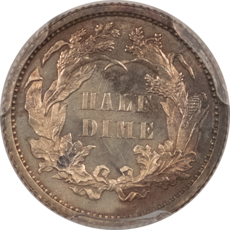 Half Dimes 1861 PROOF SEATED LIBERTY HALF DIME – PCGS PR-63