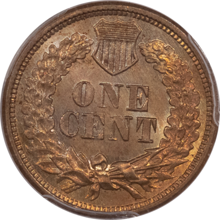 CAC Approved Coins 1863 INDIAN CENT – PCGS MS-64, CAC APPROVED& PREMIUM QUALITY!