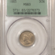 Lincoln Cents (Wheat) 1954-S LINCOLN CENT – PCGS MS-67 RD FIERY RED & SUPERB
