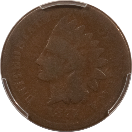 CAC Approved Coins 1877 INDIAN CENT – PCGS AG-03, CAC APPROVED!