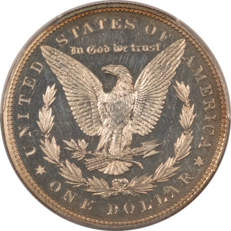 CAC Approved Coins 1880 $1 PROOF MORGAN DOLLAR – PCGS PR-63+ CAC, INCREDIBLE QUALITY & CONTRAST, PQ