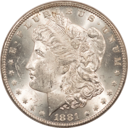 Dollars 1881 $1 MORGAN DOLLAR – NICE WHITE! UNCIRCULATED!