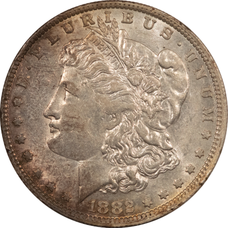 Dollars 1882-O $1 MORGAN DOLLAR – HIGH GRADE NEARLY UNC LOOKS CHOICE! PRETTY ORIGINAL!