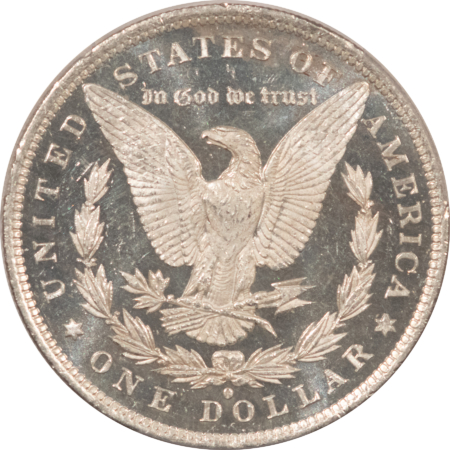 Dollars 1883-O $1 MORGAN DOLLAR – PCGS MS-64 DMPL, BLACK & WHITE, DEEP MIRROR PROOFLIKE