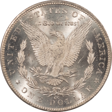 CAC Approved Coins 1884-CC $1 MORGAN DOLLAR – PCGS MS-63 RATTLER HOLDER! CARSON CITY! CAC APPROVED!