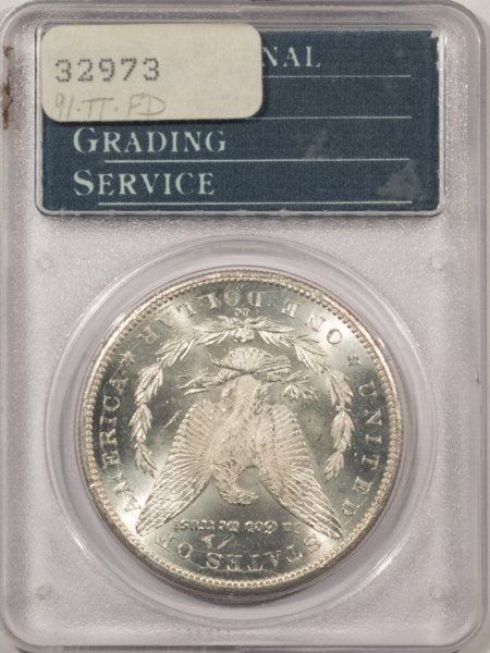 CAC Approved Coins 1884-CC $1 MORGAN DOLLAR – PCGS MS-63 RATTLER HOLDER! CARSON CITY! CAC APPROVED!