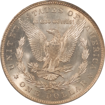 CAC Approved Coins 1884-O $1 MORGAN DOLLAR – PCGS MS-62, RATTLER HOLDER! CAC APPROVED!
