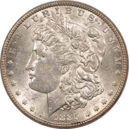 Dollars 1885 $1 MORGAN DOLLAR – HIGH GRADE NEARLY UNCIRCULATED LOOKS CHOICE!