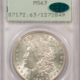CAC Approved Coins 1888 $1 MORGAN DOLLAR – PCGS MS-63, RATTLER HOLDER & CAC APPROVED!