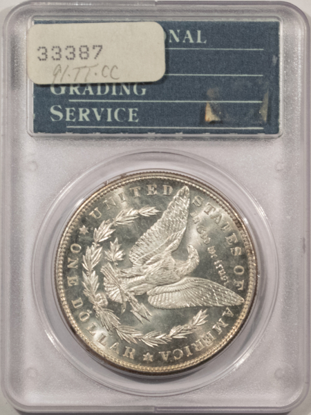 CAC Approved Coins 1888 $1 MORGAN DOLLAR – PCGS MS-63, RATTLER HOLDER & CAC APPROVED!