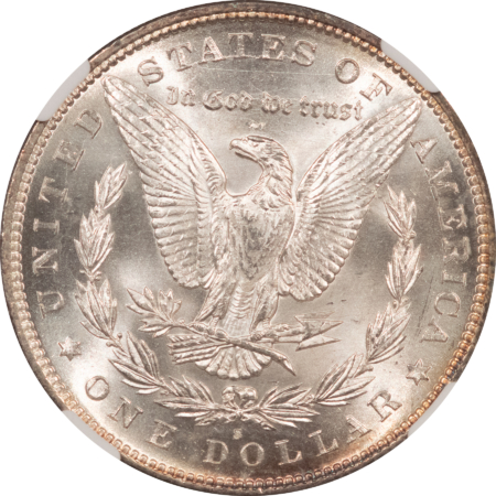 Dollars 1888-S $1 MORGAN DOLLAR – NGC MS-62, FROSTY AND FRESH!