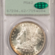 CAC Approved Coins 1892-O $1 MORGAN DOLLAR – PCGS MS-63, RATTLER HOLDER! CAC APPROVED!