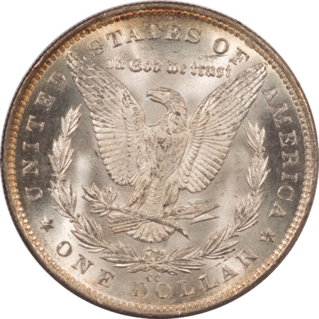 CAC Approved Coins 1891-CC $1 MORGAN DOLLAR – PCGS MS-62 RATTLER HOLDER! CARSON CITY! CAC APPROVED!