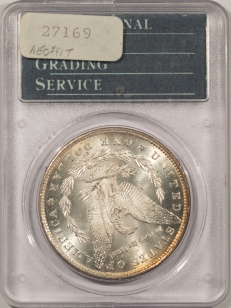 CAC Approved Coins 1891-CC $1 MORGAN DOLLAR – PCGS MS-62 RATTLER HOLDER! CARSON CITY! CAC APPROVED!