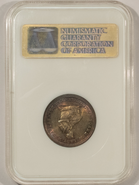 CAC Approved Coins 1893 ISABELLA COMMEMORATIVE QUARTER NGC MS-62, FATTIE, GORGEOUS COLOR, PQ & CAC!