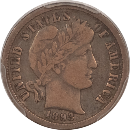 Barber Dimes 1893-O BARBER DIME – PCGS VF-25