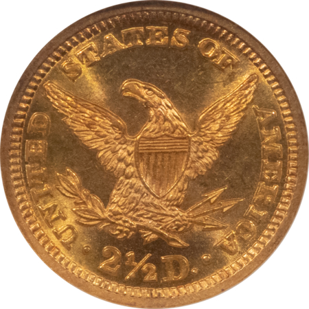$2.50 1894 $2.50 LIBERTY GOLD QUARTER EAGLE – NGC MS-65, FRESH GEM & RARE!