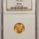 $2.50 1894 $2.50 LIBERTY GOLD QUARTER EAGLE – NGC MS-65, FRESH GEM & RARE!