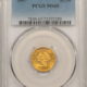 $2.50 1896 $2.50 LIBERTY GOLD QUARTER EAGLE – NGC MS-64, FLASHY & TOUGH!