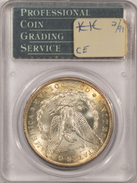 CAC Approved Coins 1898-O $1 MORGAN DOLLAR – PCGS MS-63, RATTLER HOLDER! CAC APPROVED!