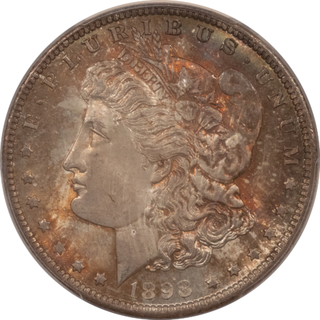 CAC Approved Coins 1898-O $1 MORGAN DOLLAR – PCGS MS-66, SUPER FRESH, ORIGINAL, CAC APPROVED!