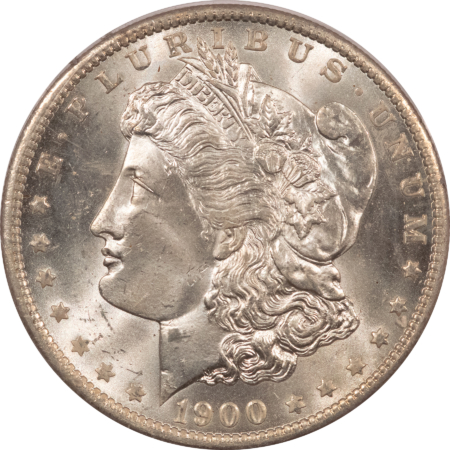CAC Approved Coins 1900-O $1 MORGAN DOLLAR – PCGS MS-64, RATTLER HOLDER! CAC APPROVED!