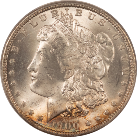 Dollars 1900-O/CC MORGAN DOLLAR, PCGS MS-64, ORIGINAL W/ GREAT LUSTER & PQ-LOOKS GEM!