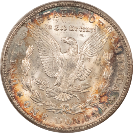 Dollars 1900-S $1 MORGAN DOLLAR – PCGS MS-64, PRETTY! CAC APPROVED! REDFIELD TONING!