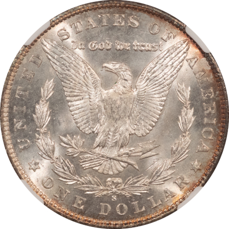 Dollars 1901-S $1 MORGAN DOLLAR – NGC MS-64, SUPER PREMIUM QUALITY! FRESH!