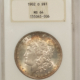 $5 1853-D $5 LIBERTY GOLD HALF EAGLE, LG D – PCGS XF-45, SUPER ORIGINAL, PQ, CAC!