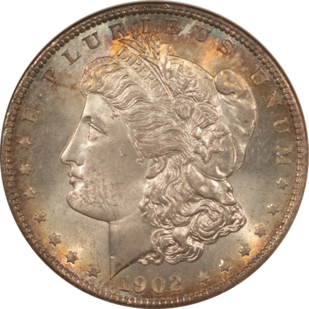 Dollars 1902-O $1 MORGAN DOLLAR – NGC MS-64, FATTY! PREMIUM QUALITY! PRETTY!