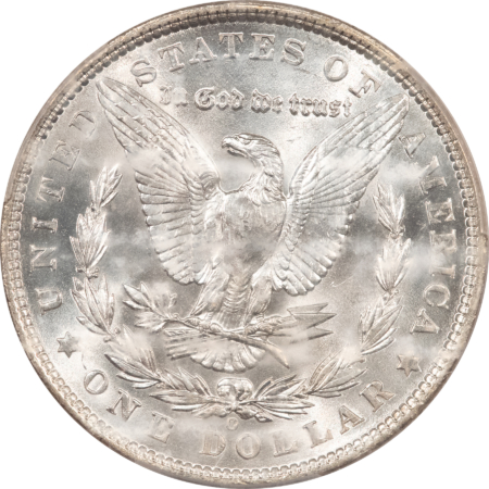Dollars 1903-O $1 MORGAN DOLLAR – PCGS MS-64, BLAZING WHITE, PREMIUM GEM QUALITY!