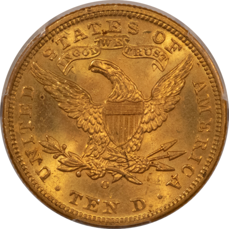 $10 1904-O $10 LIBERTY GOLD EAGLE – PCGS MS-64, FRESH & TOUGH! RARE NEW ORLEANS GEM!