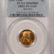 Lincoln Cents (Wheat) 1909-S/S LINCOLN CENT, S/HORIZONTAL S – PCGS MS-64 RB