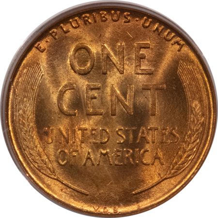 Lincoln Cents (Wheat) 1909 VDB LINCOLN CENT, DDO FS-1101 (FS-012) – PCGS MS-65 RD, BLAZING GEM!