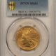 $10 1908-D $10 INDIAN GOLD EAGLE, NO MOTTO – PCGS AU-58, FLASHY, PQ & CAC APPROVED!