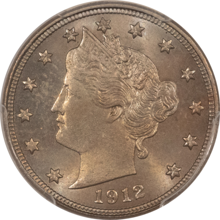 Liberty Nickels 1912-D LIBERTY NICKEL – PCGS MS-66, PRETTY & SUPERB!