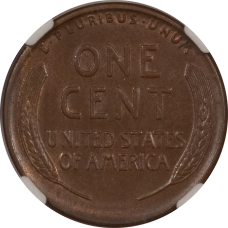 Lincoln Cents (Wheat) 1912-S LINCOLN CENT – NGC MS-62 BN, PREMIUM QUALITY!