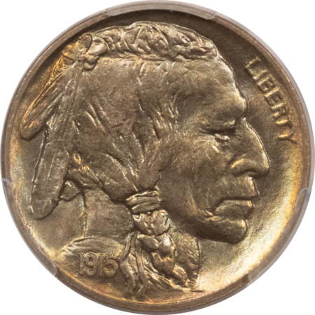 Buffalo Nickels 1915 BUFFALO NICKEL – PCGS MS-67, SUPERB & GORGEOUS!