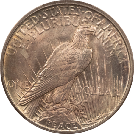 CAC Approved Coins 1921 $1 PEACE DOLLAR, HIGH RELIEF – CACG MS-64, FRESH, PQ, LOOKS GREAT! CAC!