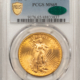 $20 1910-D $20 ST GAUDENS GOLD DOUBLE EAGLE – PCGS MS-64, FRESH & CAC APPROVED!