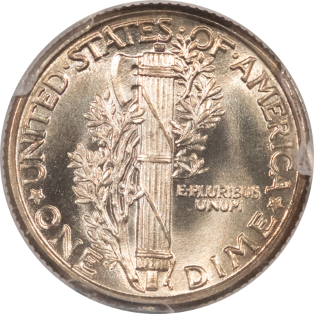 Dimes 1926 MERCURY DIME – PCGS MS-65 FB, PREMIUM QUALITY GEM!
