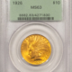 $10 1849 $10 LIBERTY GOLD EAGLE PCGS AU-58; MINT STATES ARE VERY SCARCE-ONLY 12 CAC!